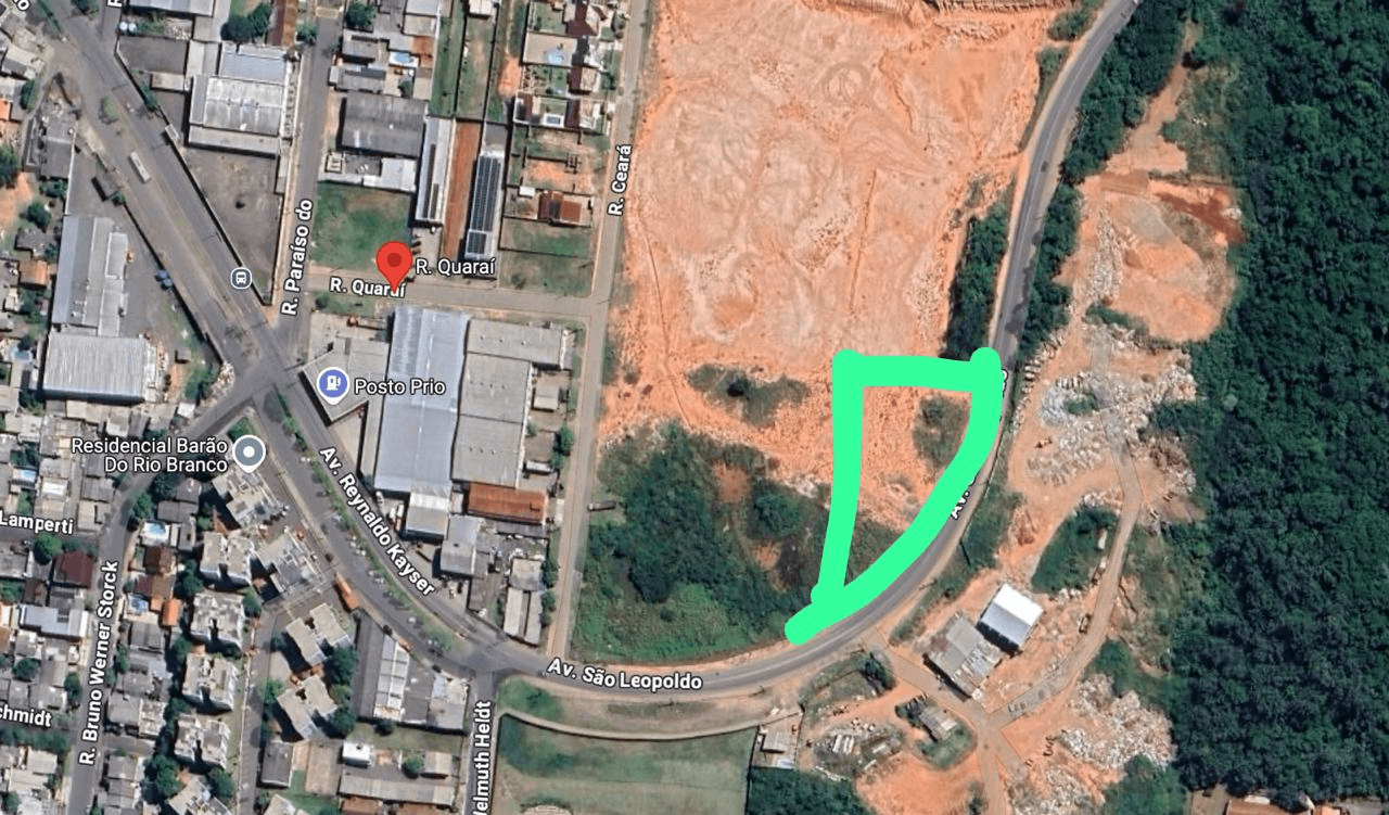 Foto do imóvel TERRENO PLANO COM 4.809 m² à venda no bairro Imigrante Sul em Campo Bom