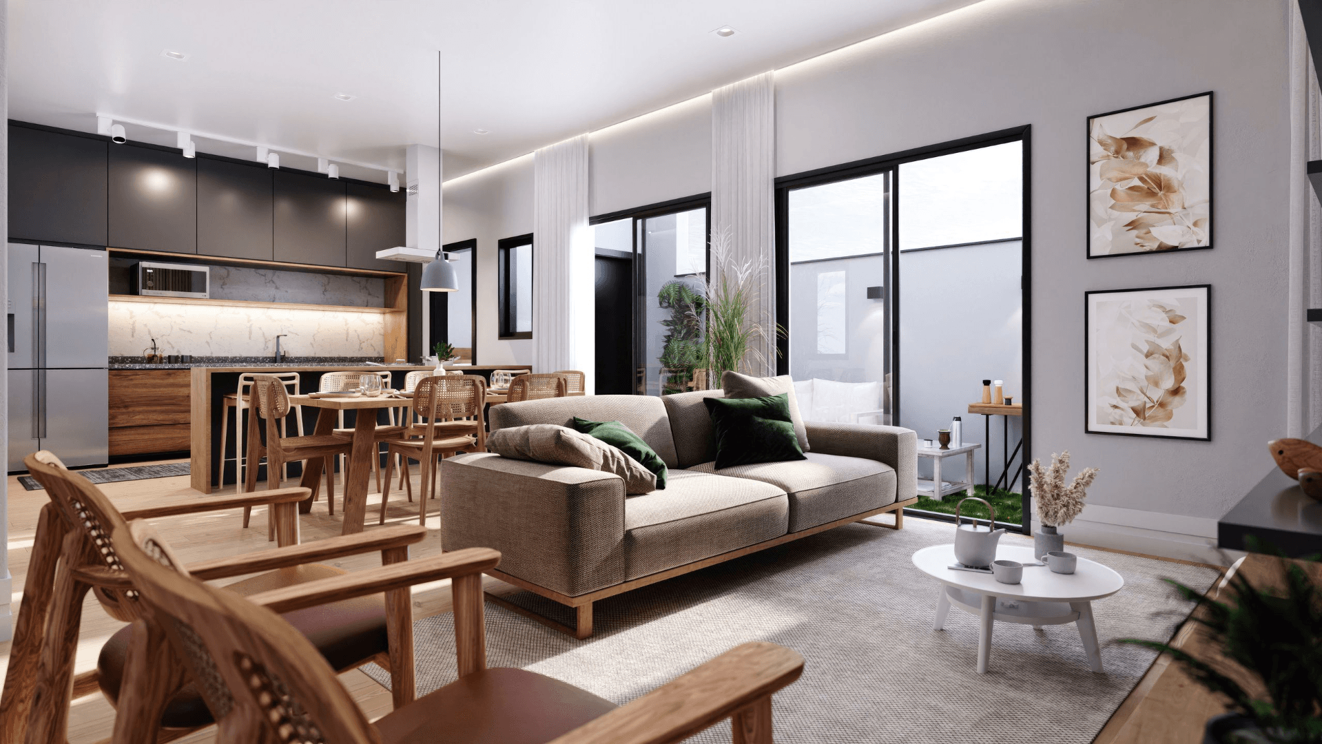 Foto do imóvel Terrace Caçador - Casa em condomínio com 03 suítes à venda no Rio Branco em Novo Hamburgo