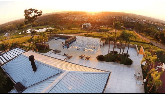 Foto do imóvel Terreno plano com 400m² no Horizon Clube Residencial