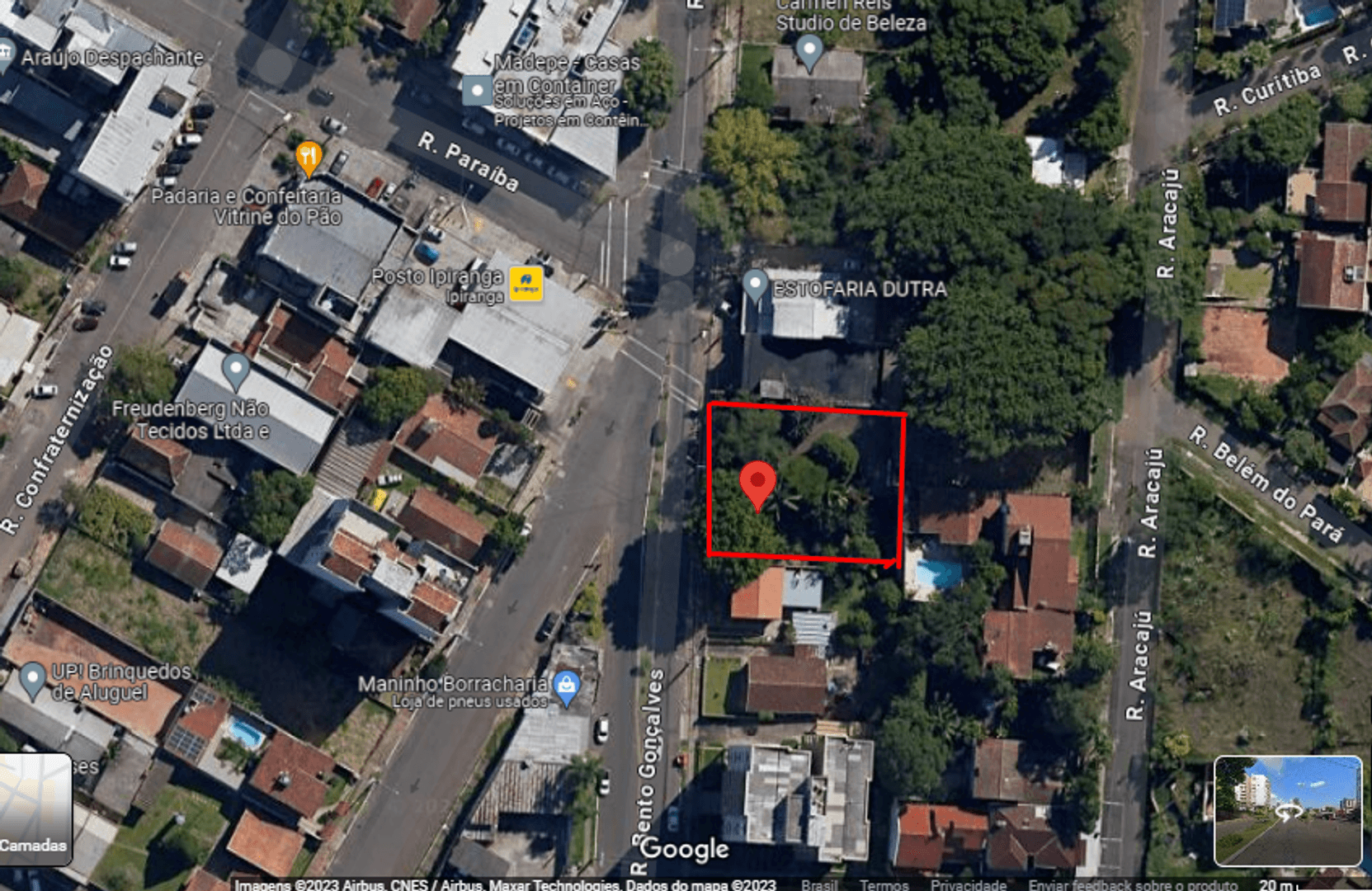 Terreno com  435,60 m² no bairro centro em Novo Hamburgo.