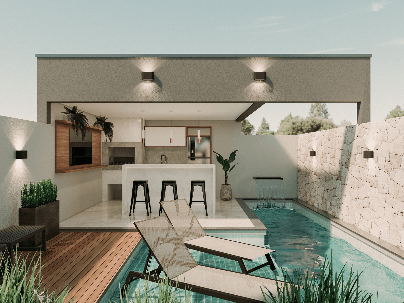 Foto do imóvel Casa PLANA em CONSTRUÇÃO com 03 dormitórios no Centro de Estância Velha