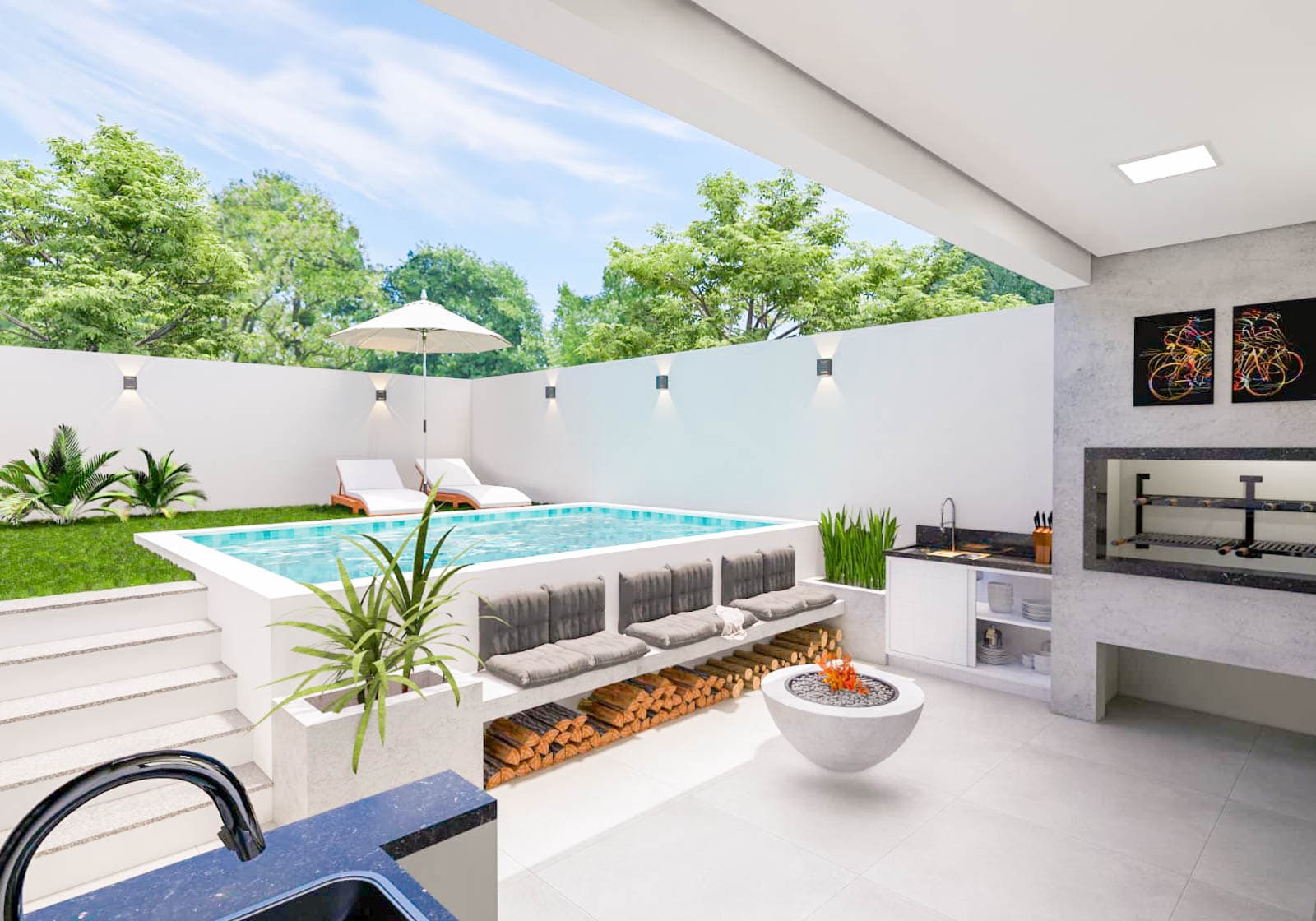 Foto do imóvel Casa nova com 03 dormitórios com vista a venda no Bairro Bela Vista em Estancia Velha