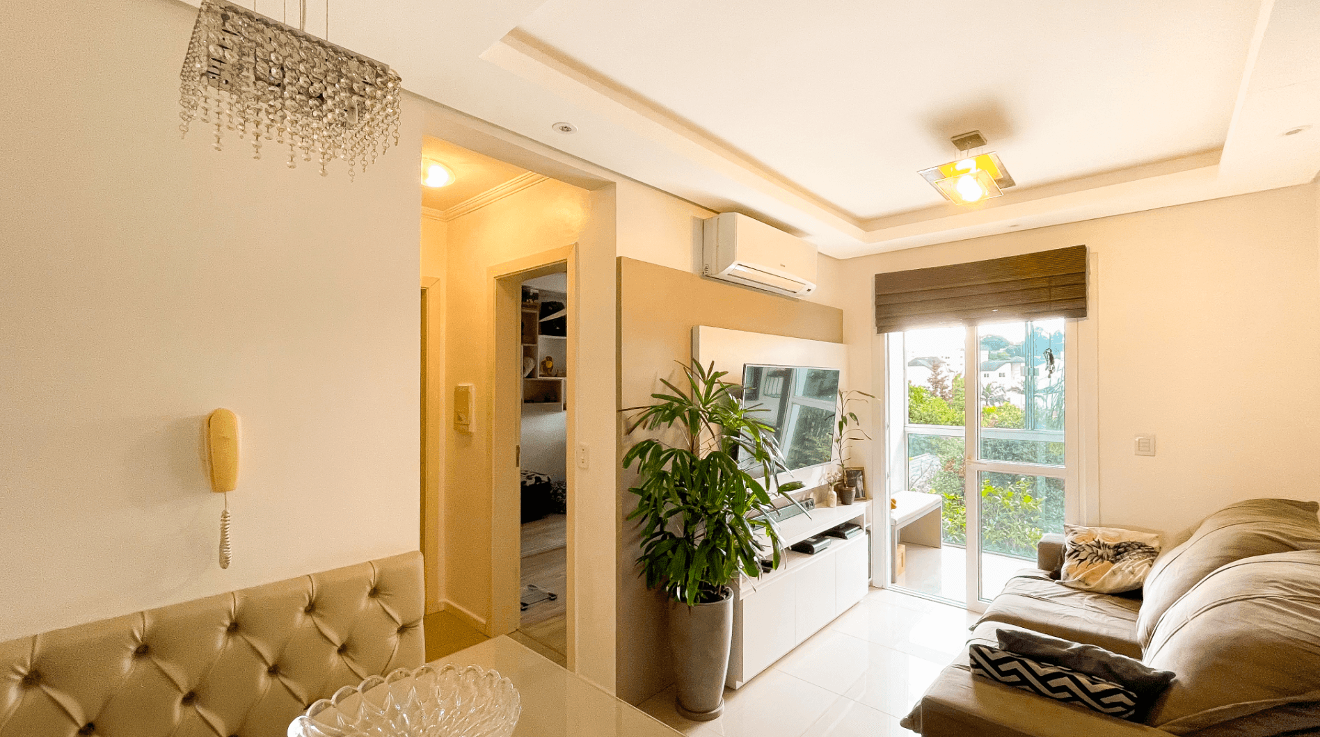 Foto do imóvel Apartamento SEMI MOBILIADO com 02 dormitórios à venda no bairro Vila Nova em Novo Hamburgo