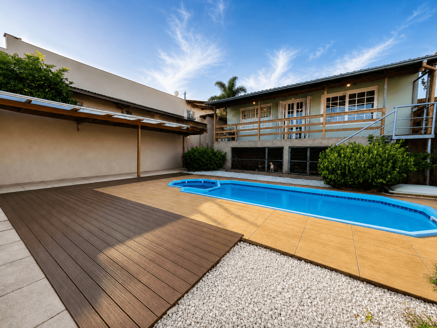 Casa com 03 dormitórios e piscina à venda no Imigrante Norte em Campo Bom