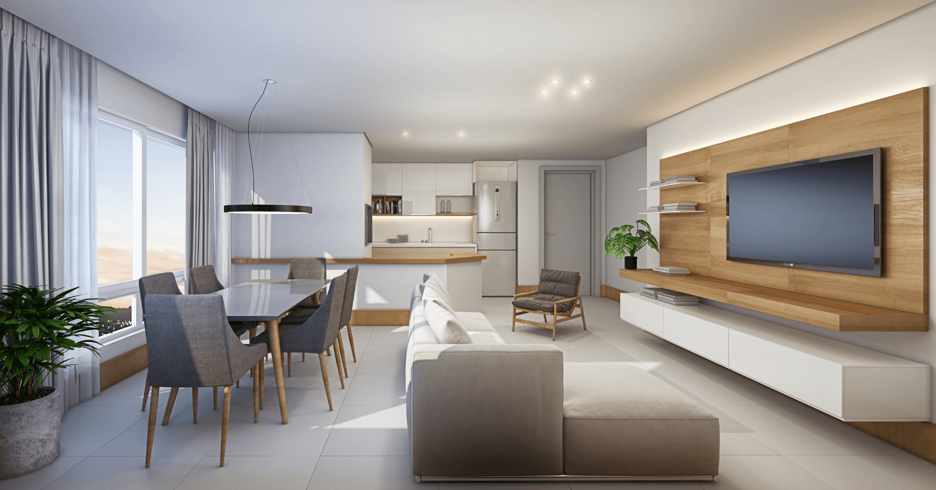 Foto do imóvel UPTOWN RESIDENCE!  Apartamento com 03 dormitórios com suíte á venda em Novo Hamburgo