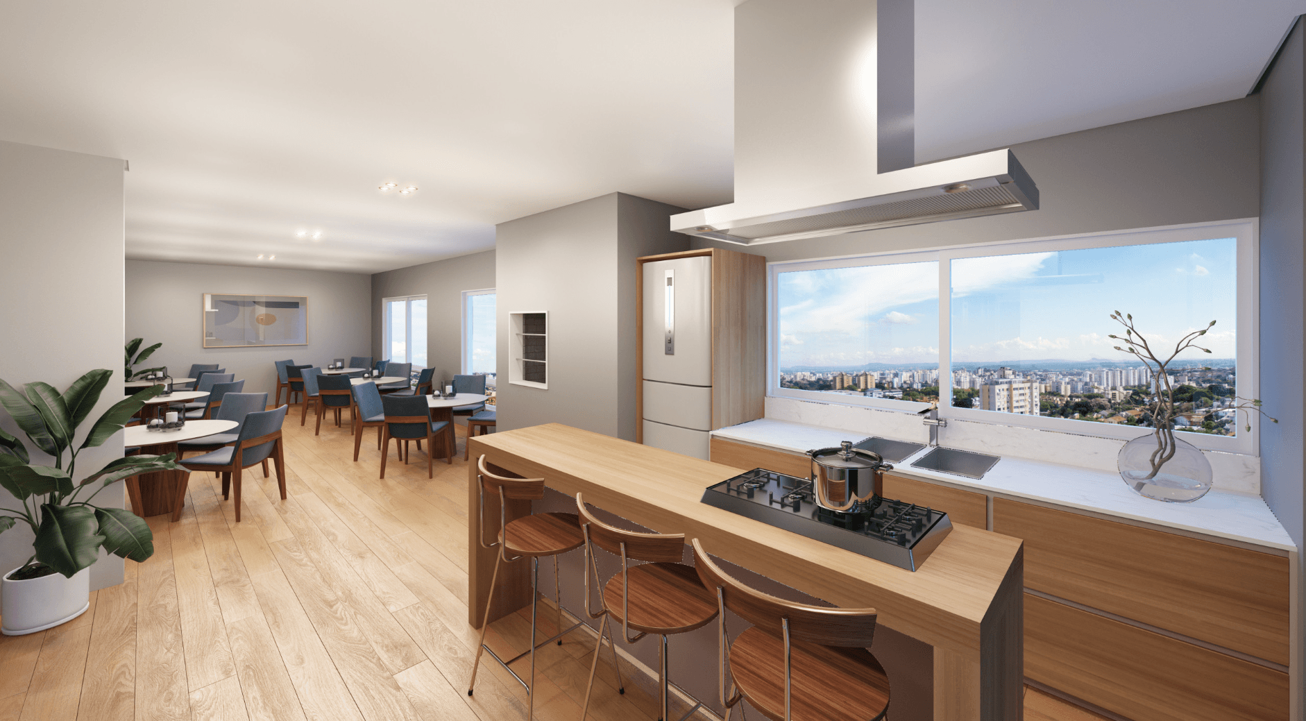 Foto do imóvel UPTOWN RESIDENCE!  Apartamento com 03 dormitórios com suíte á venda em Novo Hamburgo
