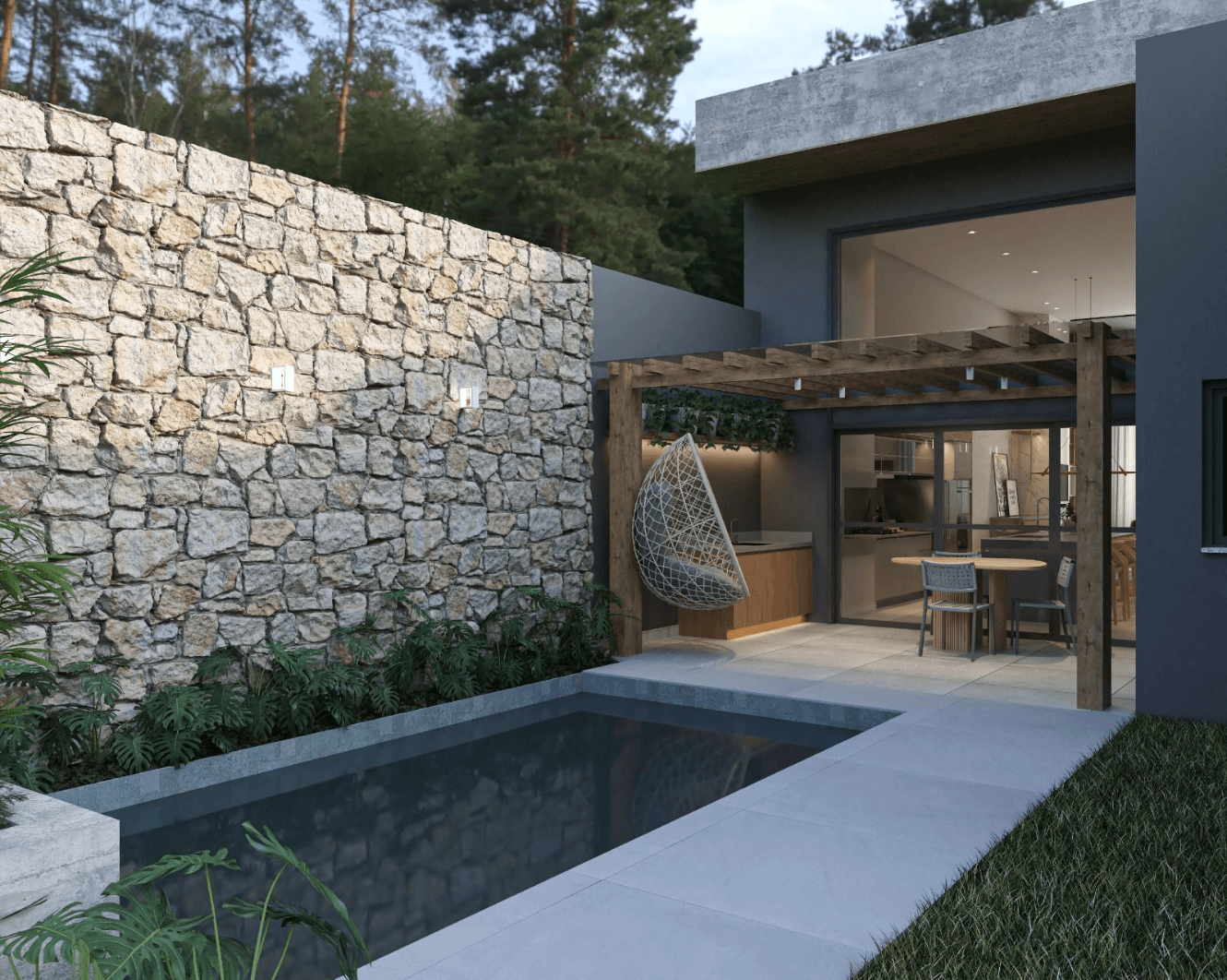 Foto do imóvel Casa PLANA com 03 dormitórios à venda no bairro Bela Vista em Estância Velha