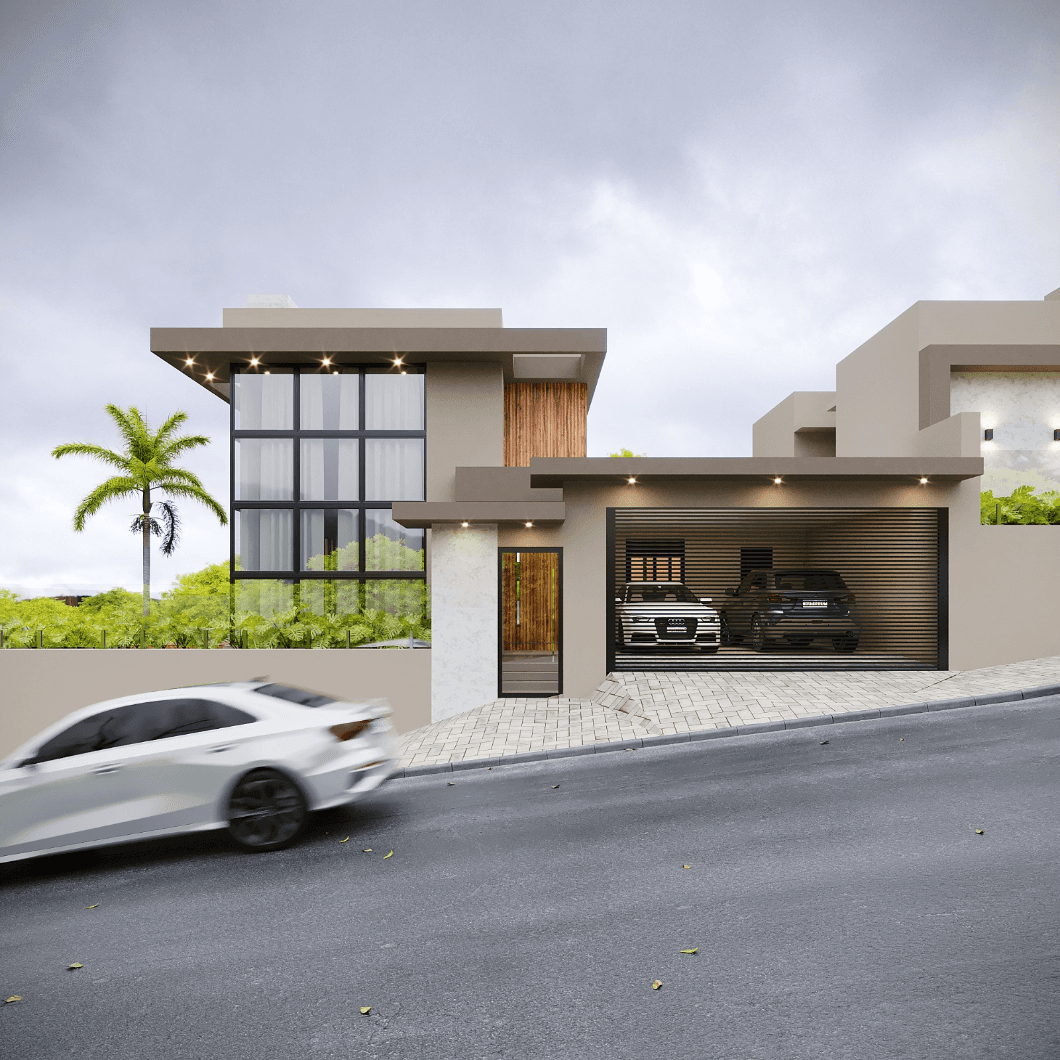 CASA PLANA de ESQUINA em construção com 03 dormitórios no bairro Bela Vista em Estância Velha
